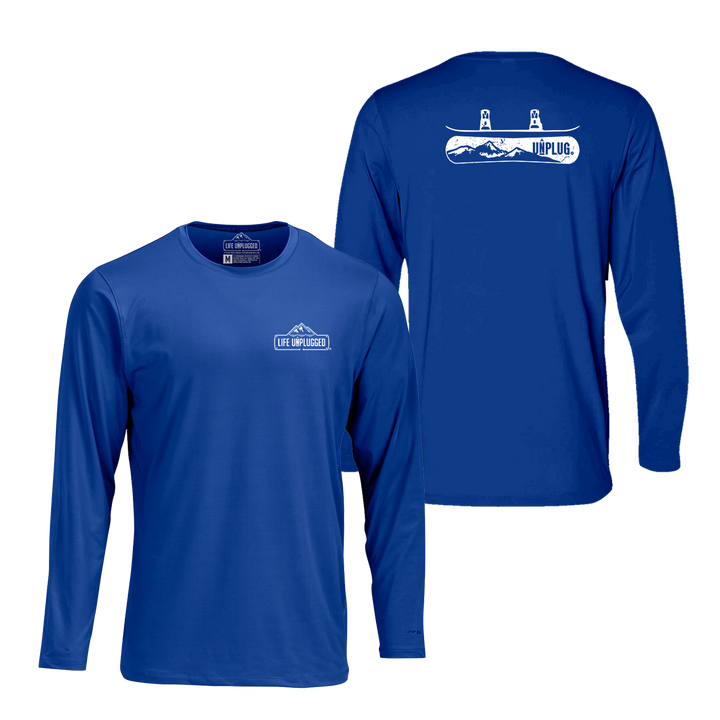 Snowboarding Performance Long Sleeve with UPF 50+