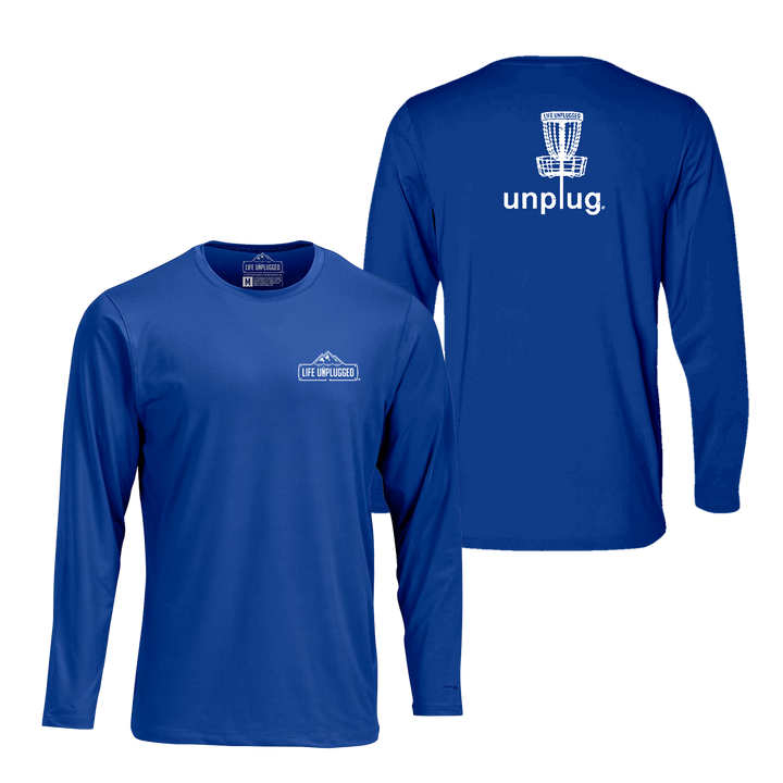 Disc Golf Performance Long Sleeve with UPF 50+