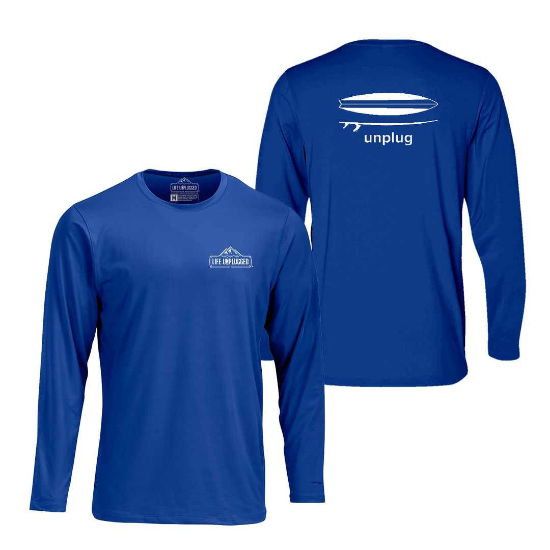 Surfing Performance Long Sleeve with UPF 50+