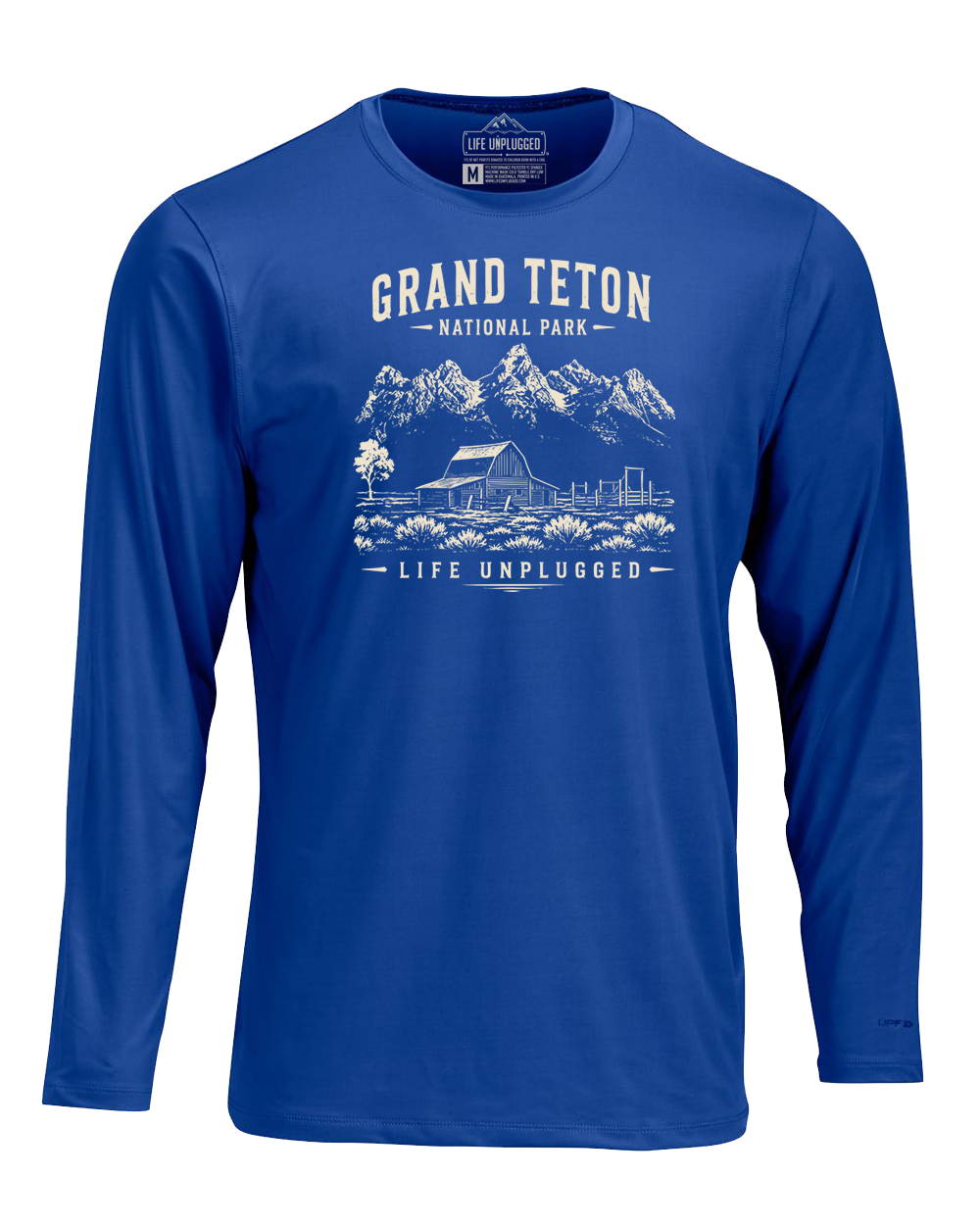 GRAND TETON NATIONAL PARK Performance Long Sleeve with UPF 50+