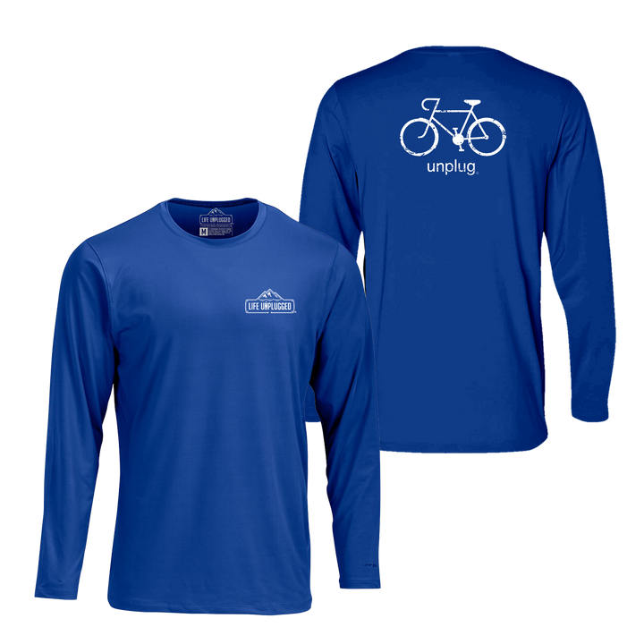 Road Bike Performance Long Sleeve with UPF 50+