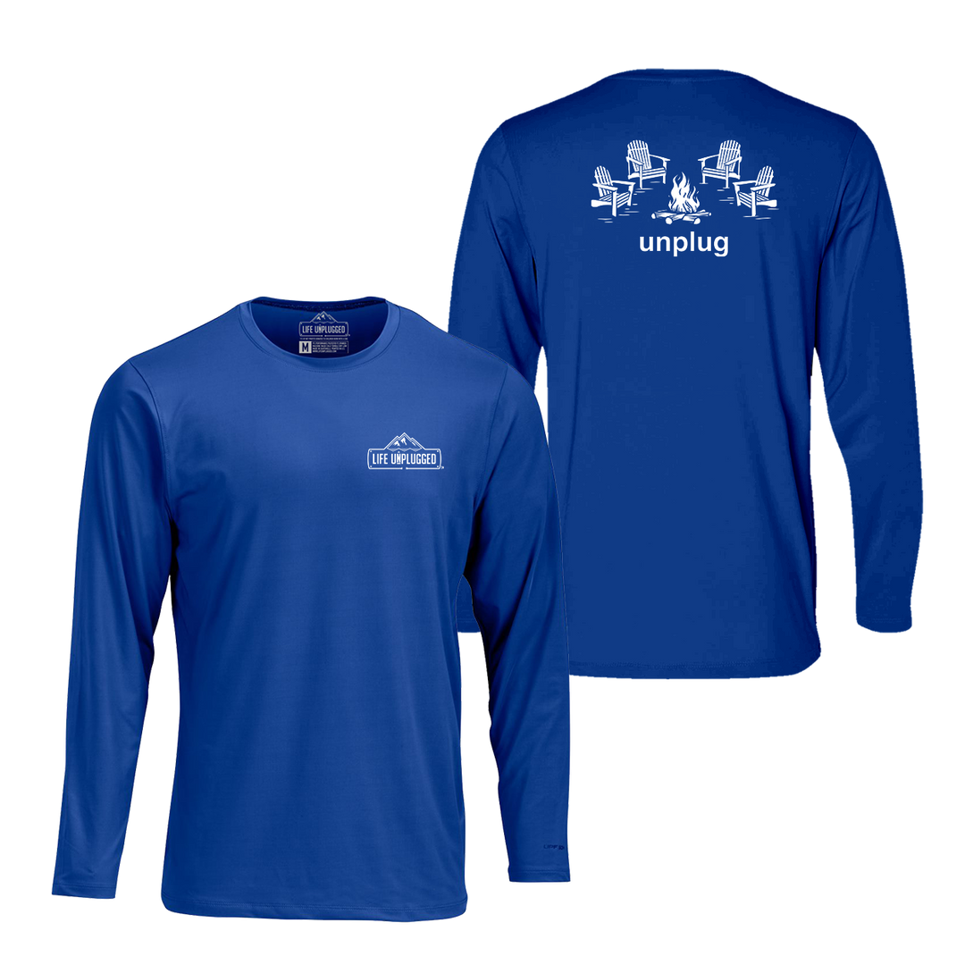 Campfire Chairs Performance Long Sleeve with UPF 50+