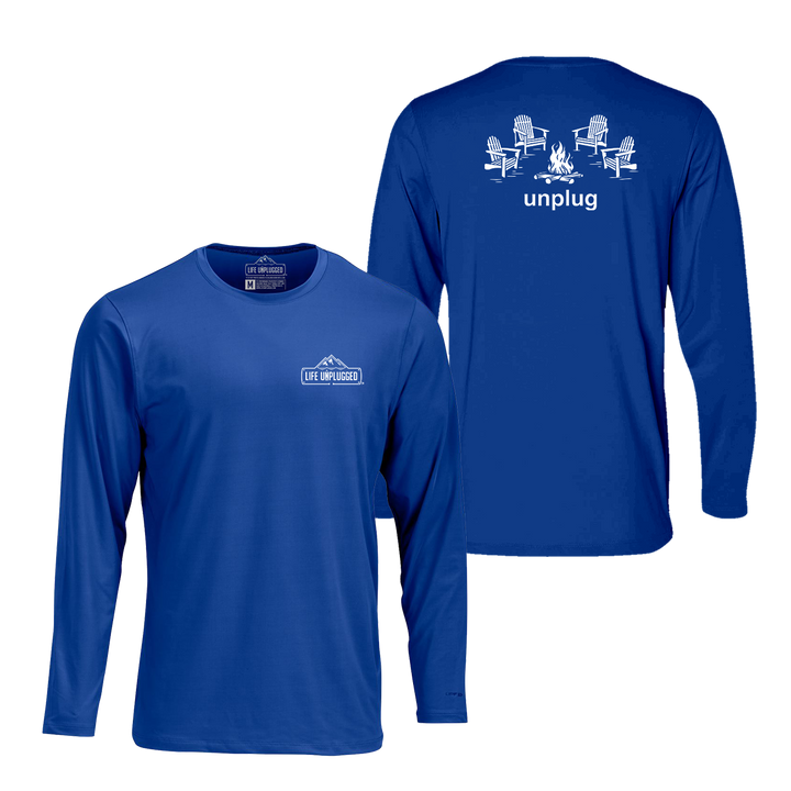 Campfire Chairs Performance Long Sleeve with UPF 50+