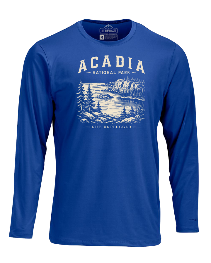 ACADIA NATIONAL PARK Performance Long Sleeve with UPF 50+