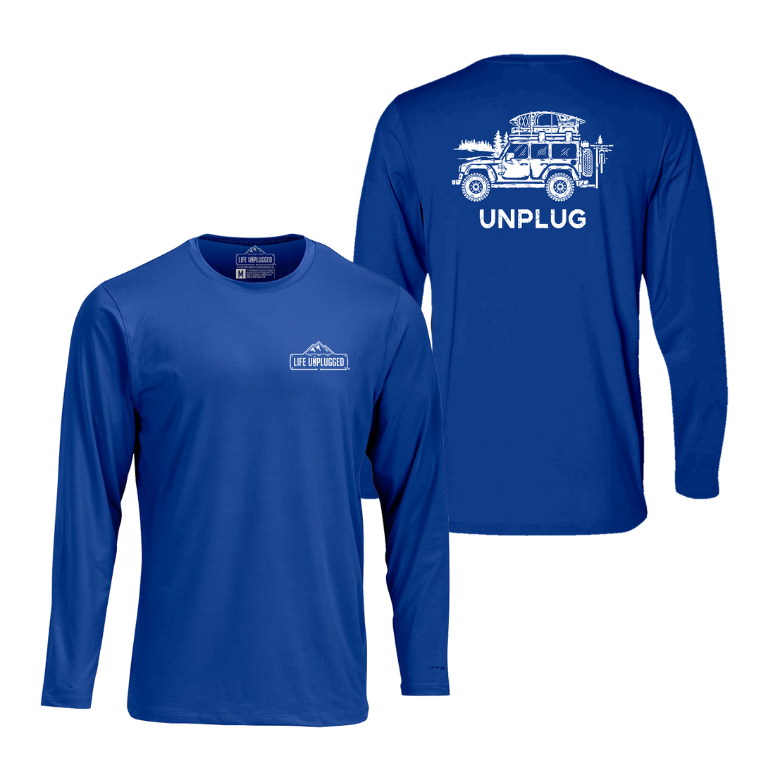Off-Road Vehicle Performance Long Sleeve with UPF 50+