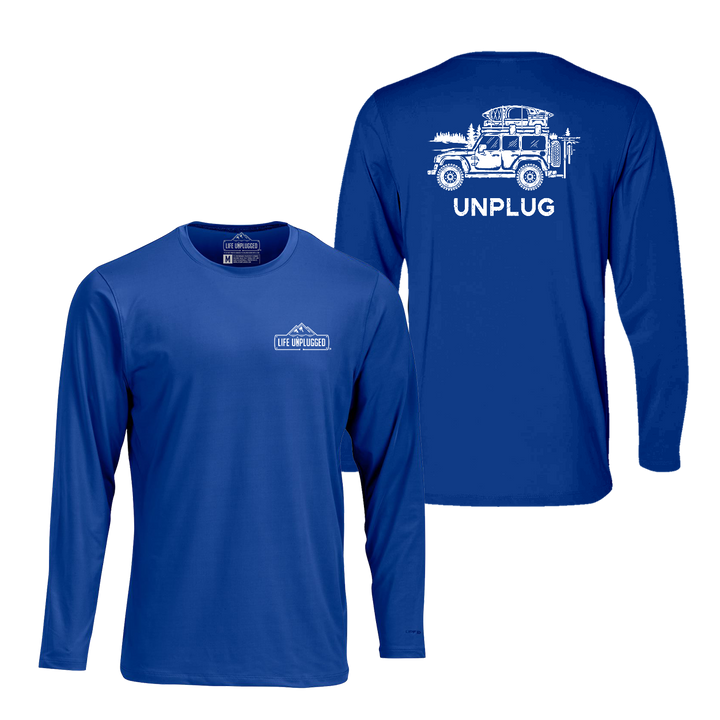 Off-Road Vehicle Performance Long Sleeve with UPF 50+