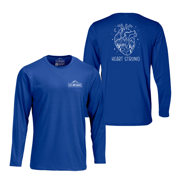 HEART STRONG Performance Long Sleeve with UPF 50+