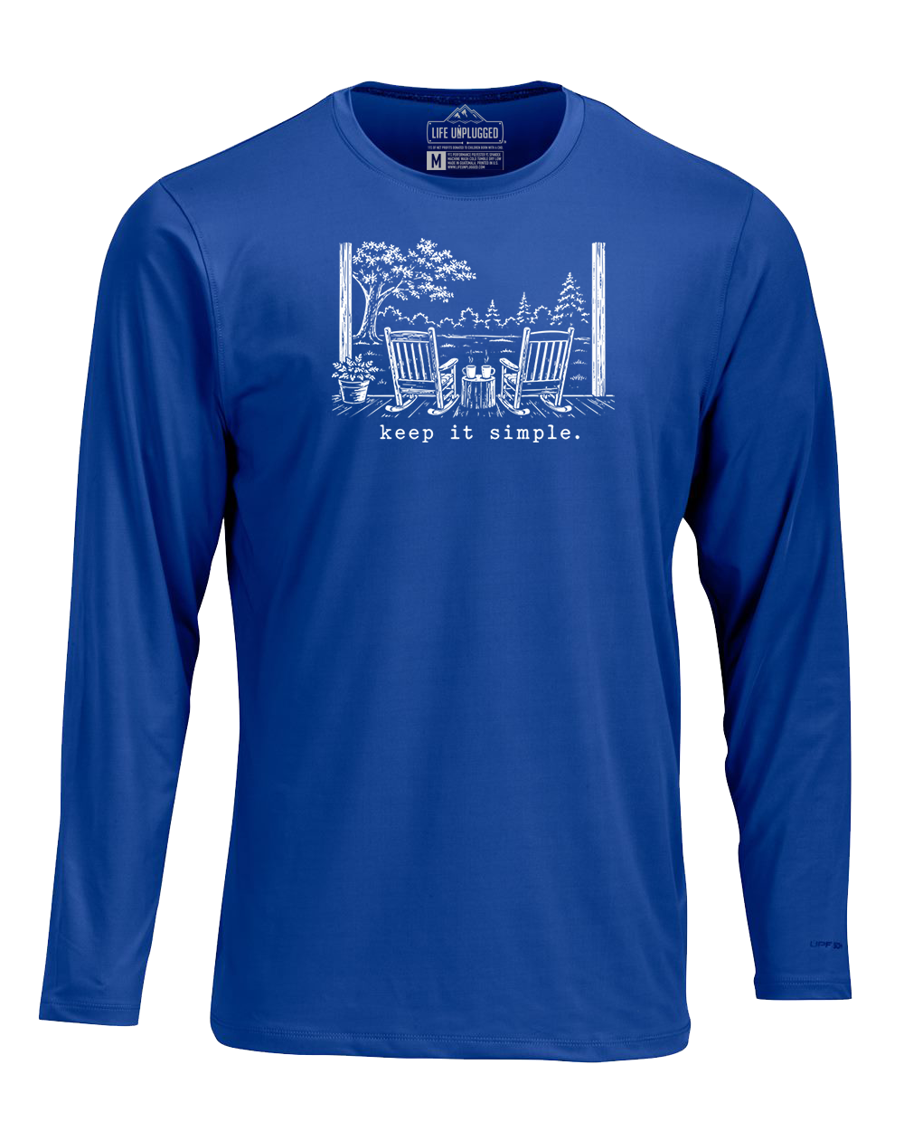 KEEP IT SIMPLE. Performance Long Sleeve with UPF 50+