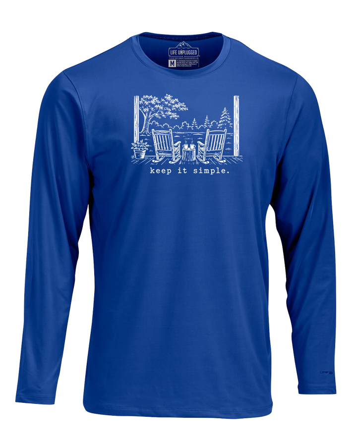 KEEP IT SIMPLE. Performance Long Sleeve with UPF 50+