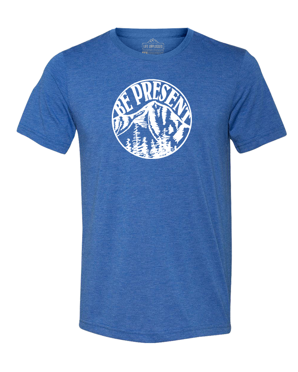 Be Present Mountain Triblend T-Shirt