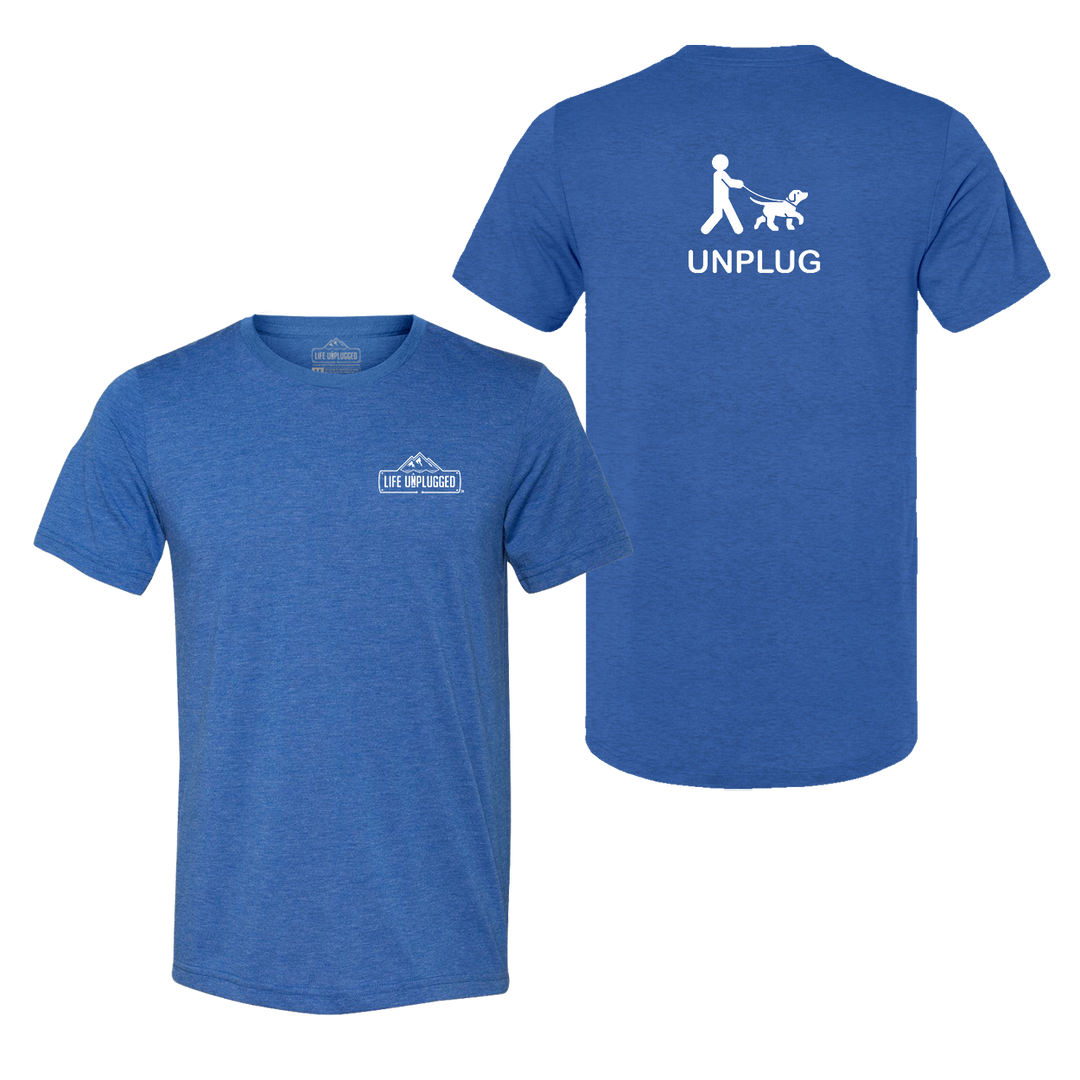 Dog Walking Triblend T-Shirt