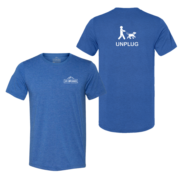 Dog Walking Triblend T-Shirt