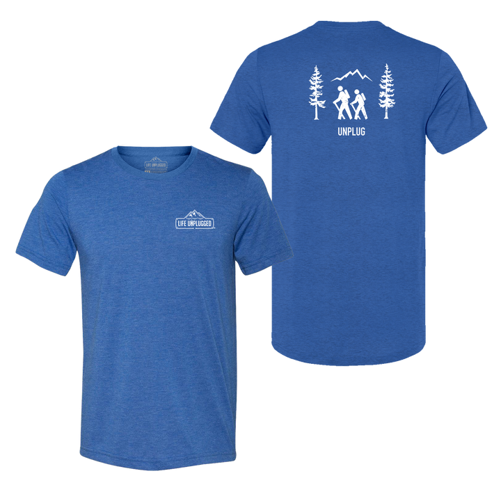 Hiking Scene Triblend T-Shirt