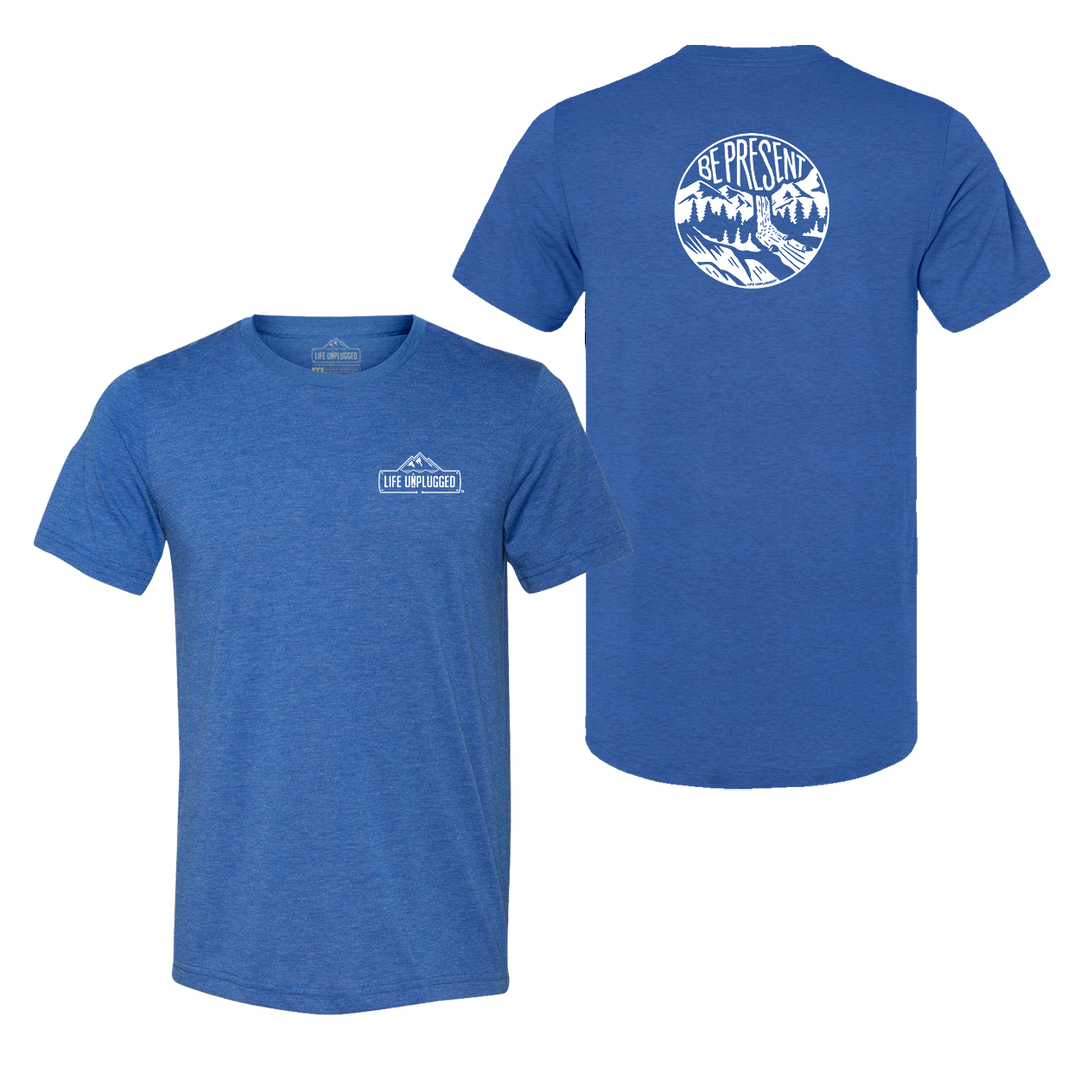 Be Present Waterfall Triblend T-Shirt