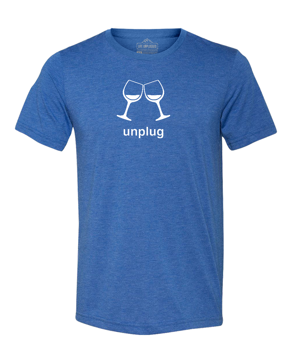Wine Glass Triblend T-Shirt