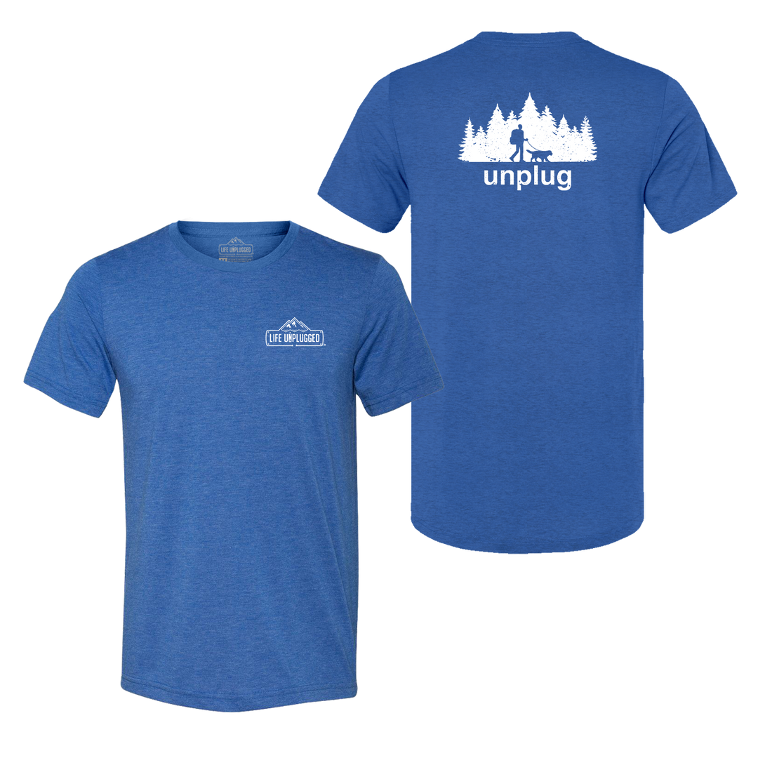 Dog Walks in the Woods Triblend T-Shirt