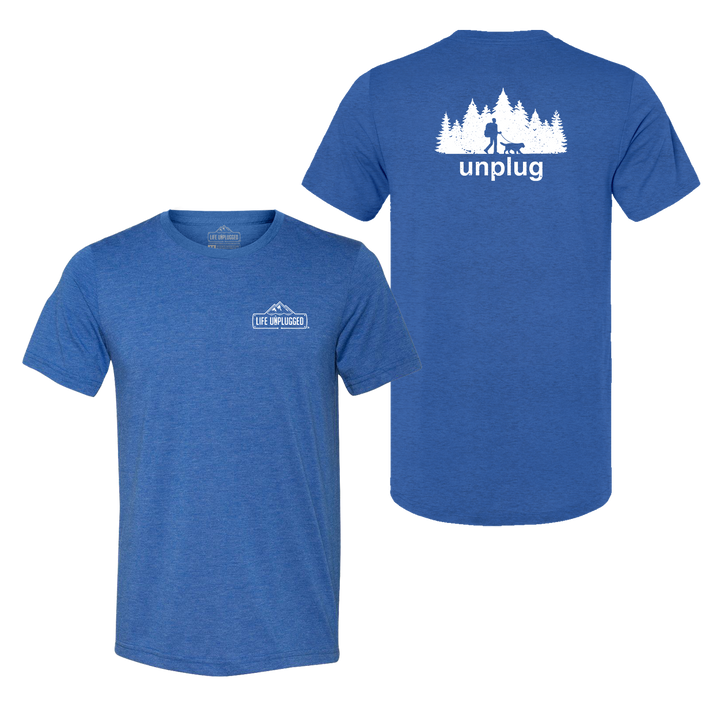 Dog Walks in the Woods Triblend T-Shirt