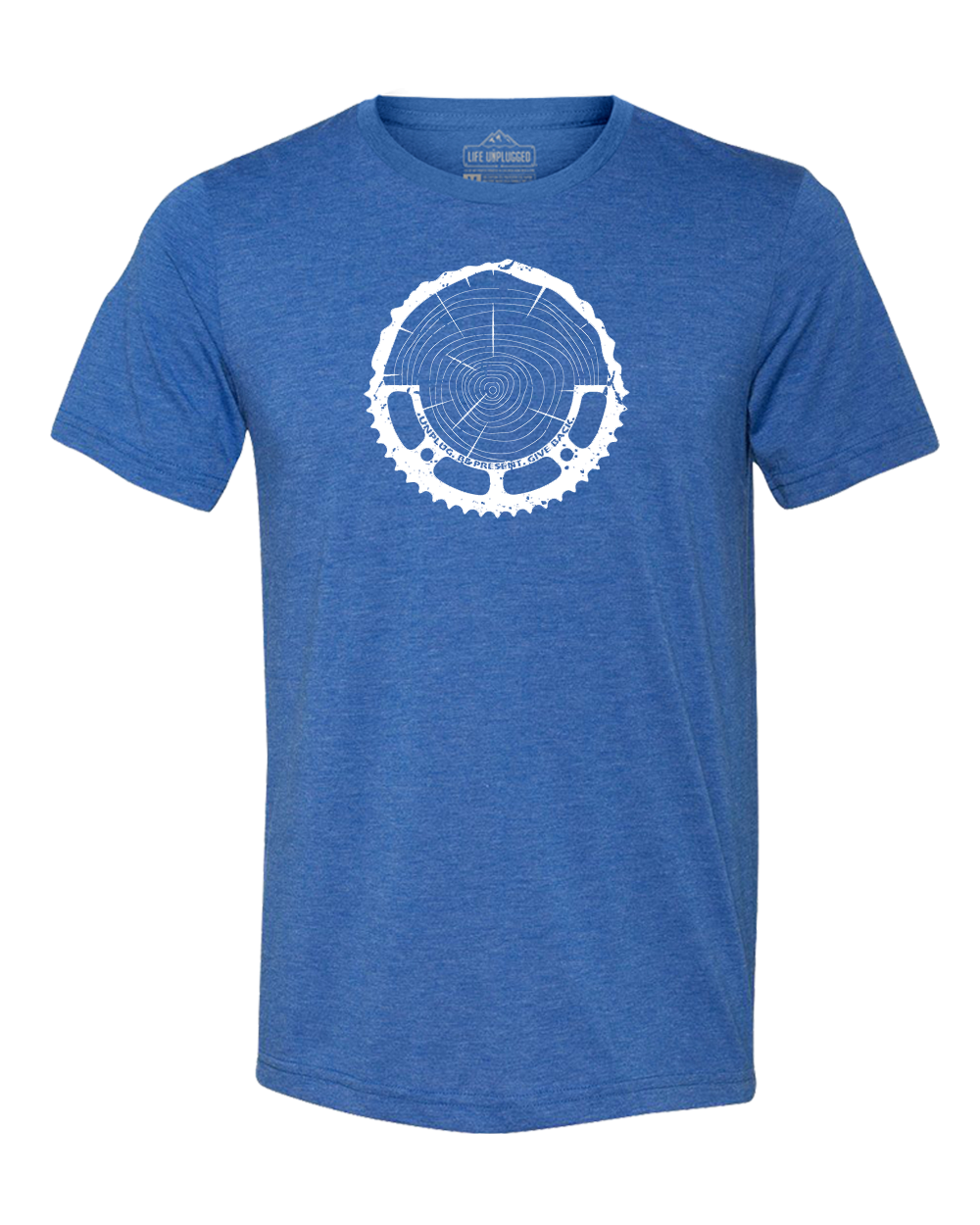 Tree Rings Chainring Triblend T-Shirt