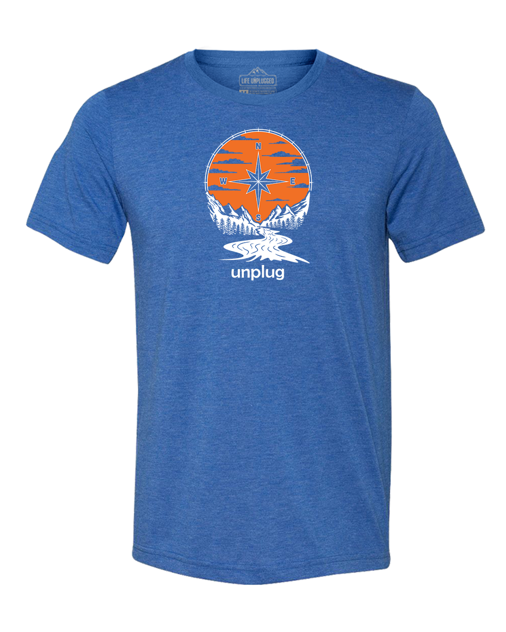 Compass Sunset Triblend T-Shirt