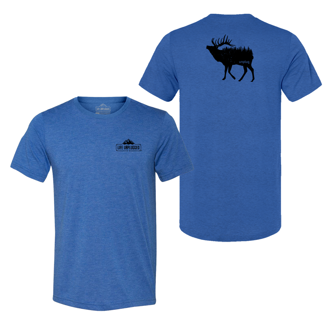 Elk In The Trees Triblend T-Shirt