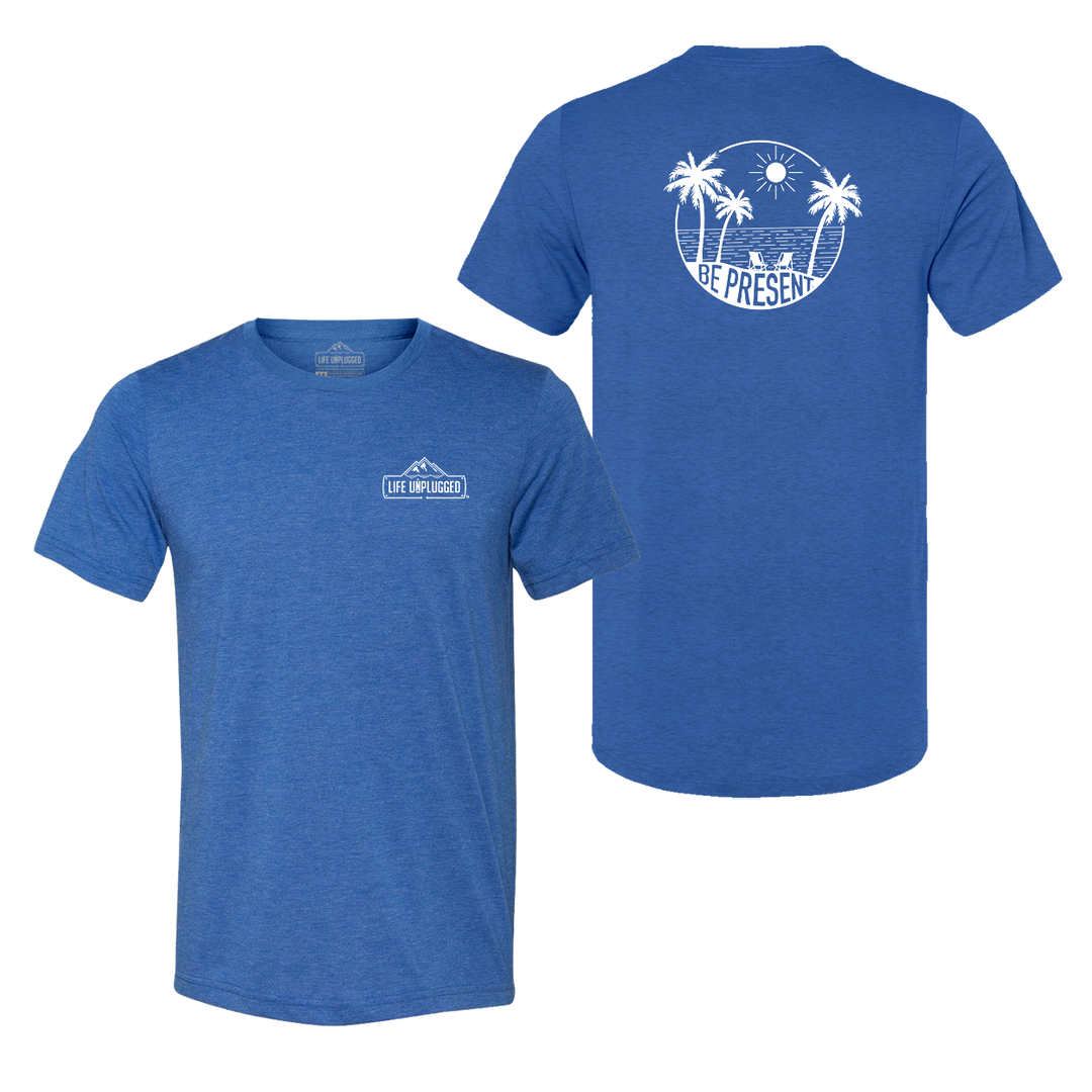 Be Present Beach Triblend T-Shirt