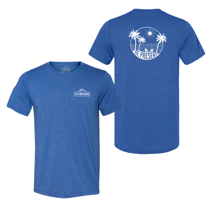 Be Present Beach Triblend T-Shirt