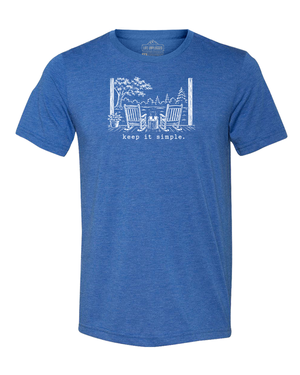 KEEP IT SIMPLE. Triblend T-Shirt