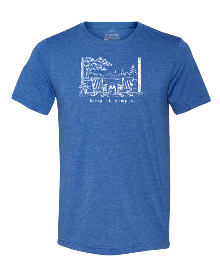 KEEP IT SIMPLE. Triblend T-Shirt