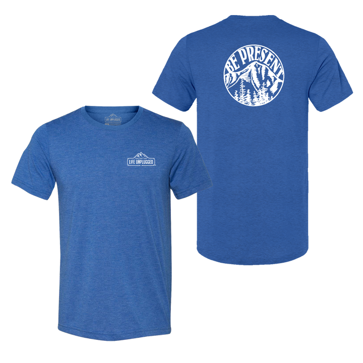 Be Present Mountain Triblend T-Shirt