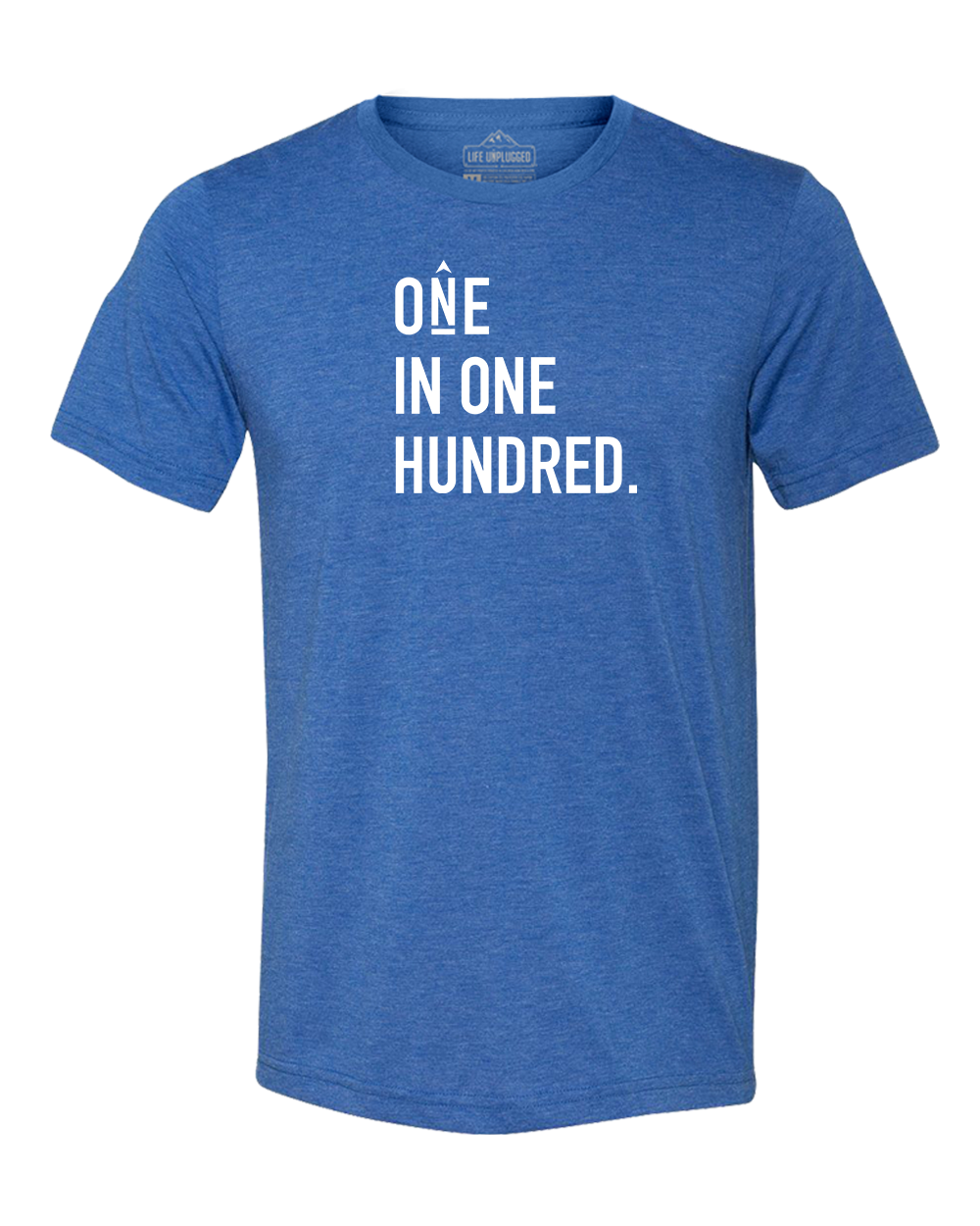 One in One Hundred Stacked Triblend T-Shirt