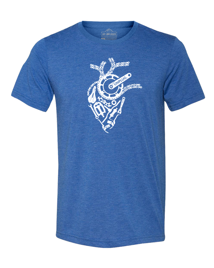 Anatomical Heart (Bicycle Parts) Triblend T-Shirt