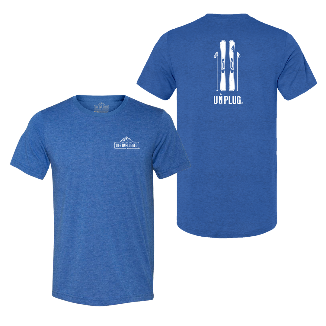 Skiing Triblend T-Shirt