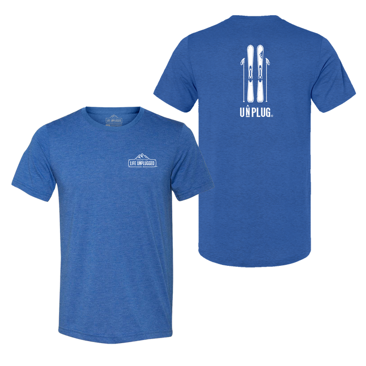 Skiing Triblend T-Shirt