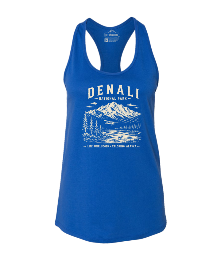 DENALI NATIONAL PARK Women's Racerback Tank Top