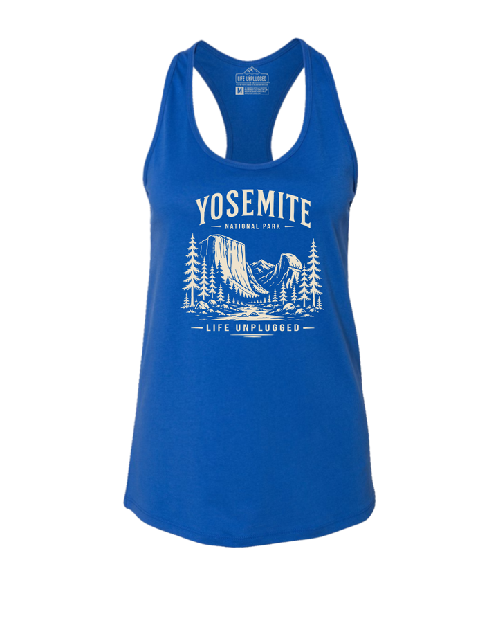 YOSEMITE NATIONAL PARK Women's Racerback Tank Top