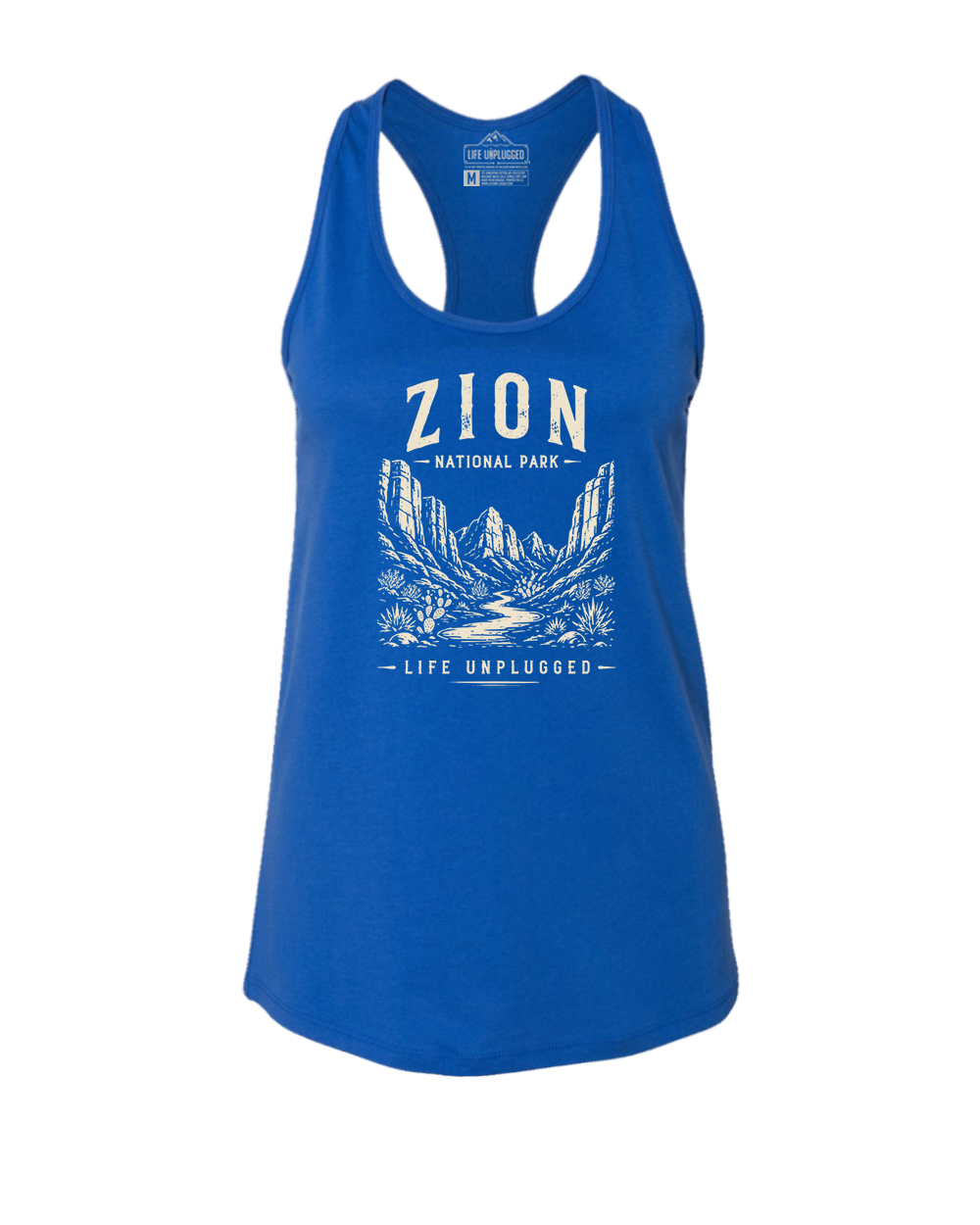 ZION NATIONAL PARK Women's Racerback Tank Top