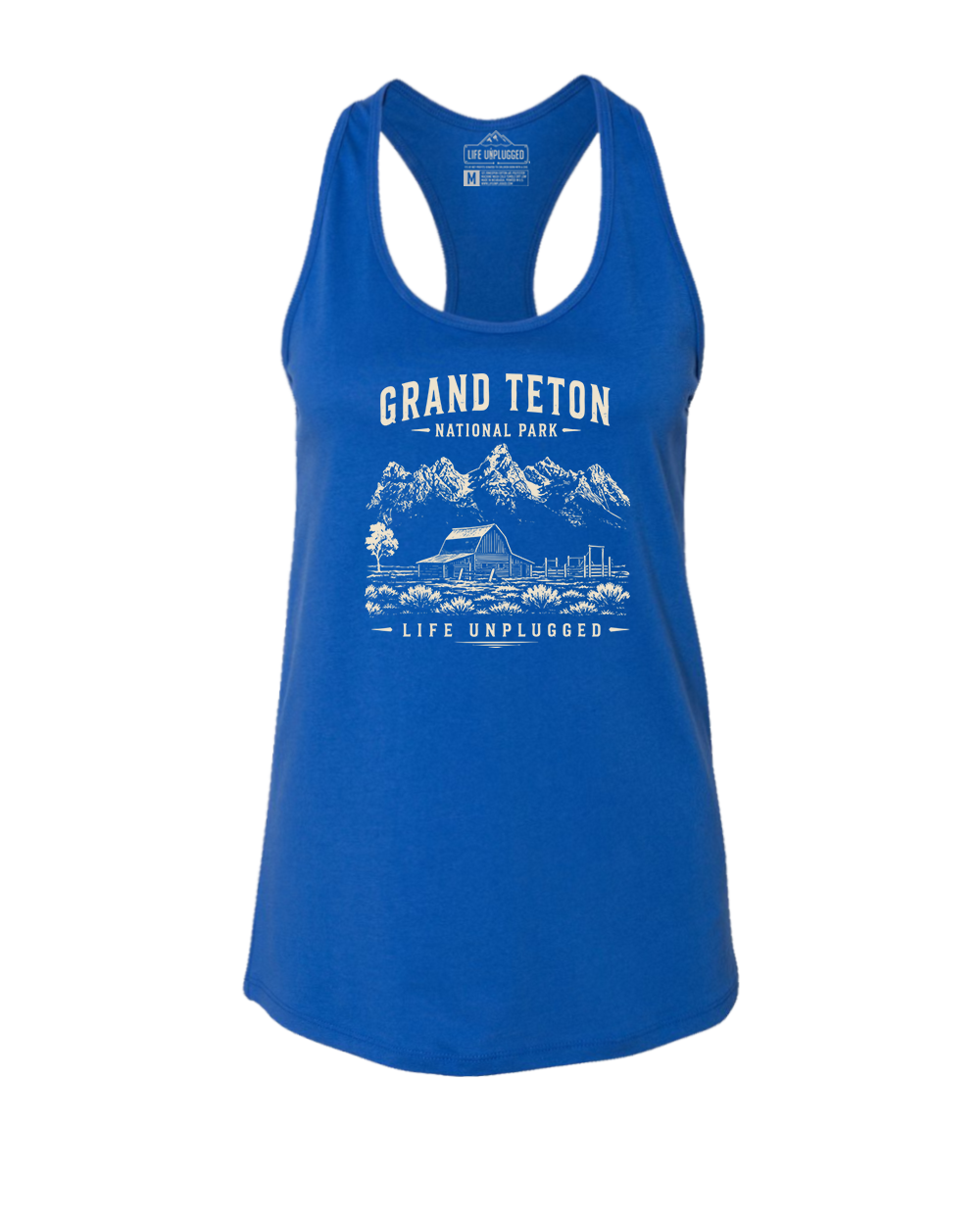 GRAND TETON NATIONAL PARK Women's Racerback Tank Top