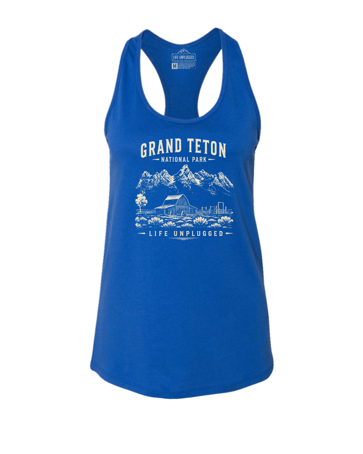 GRAND TETON NATIONAL PARK Women's Racerback Tank Top