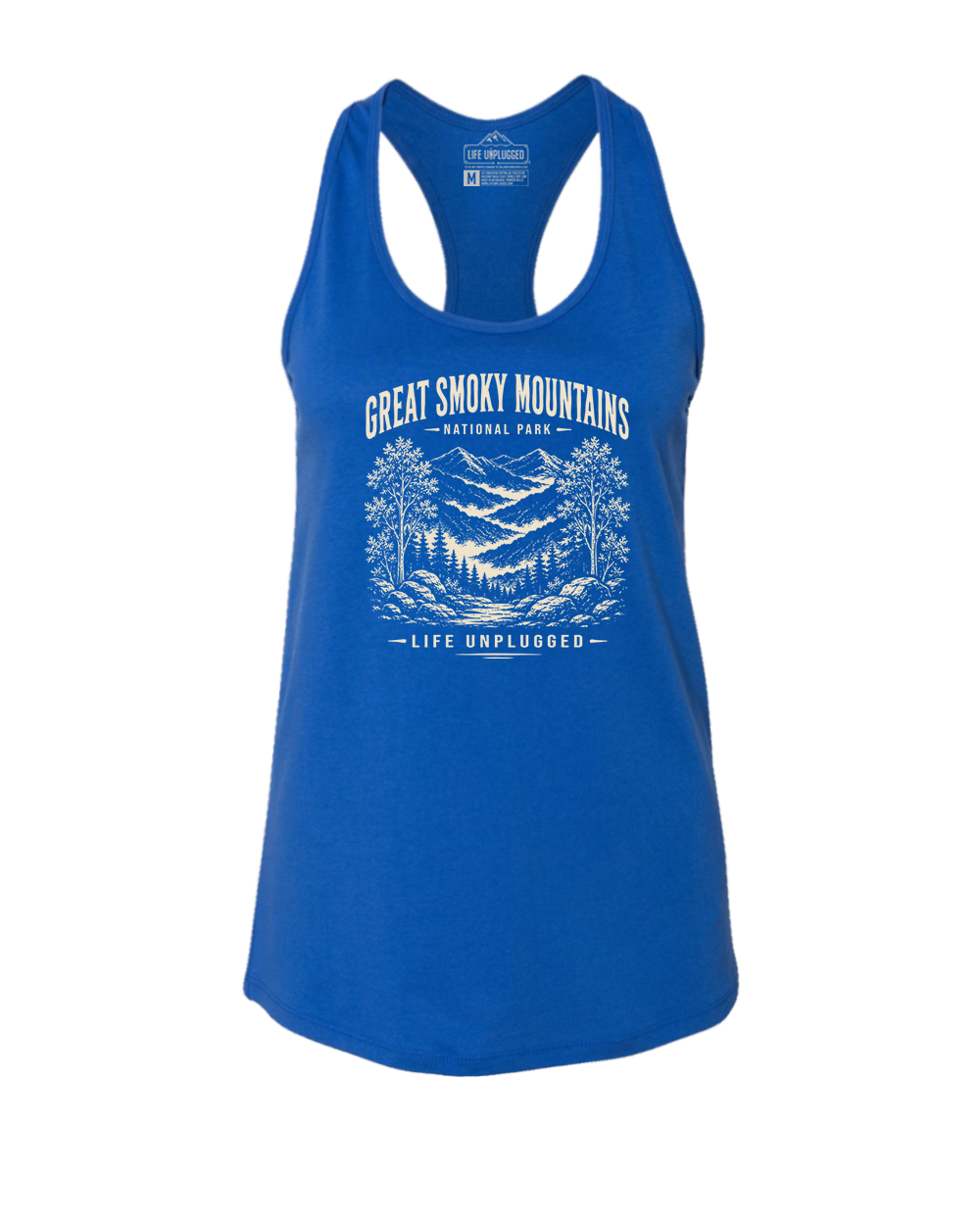 GREAT SMOKY MOUNTAINS Women's Racerback Tank Top