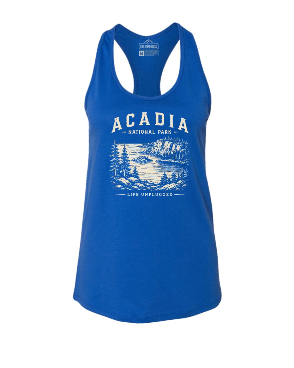 ACADIA NATIONAL PARK Women's Racerback Tank Top