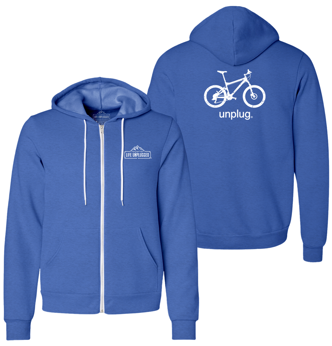 MOUNTAIN BIKE Supersoft Midweight Zip Up Hoodie
