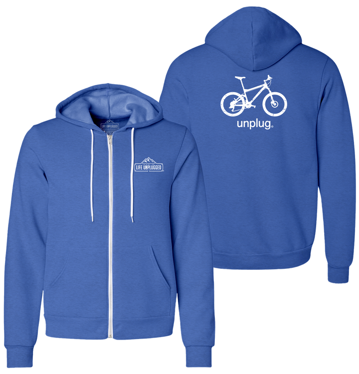 MOUNTAIN BIKE Supersoft Midweight Zip Up Hoodie