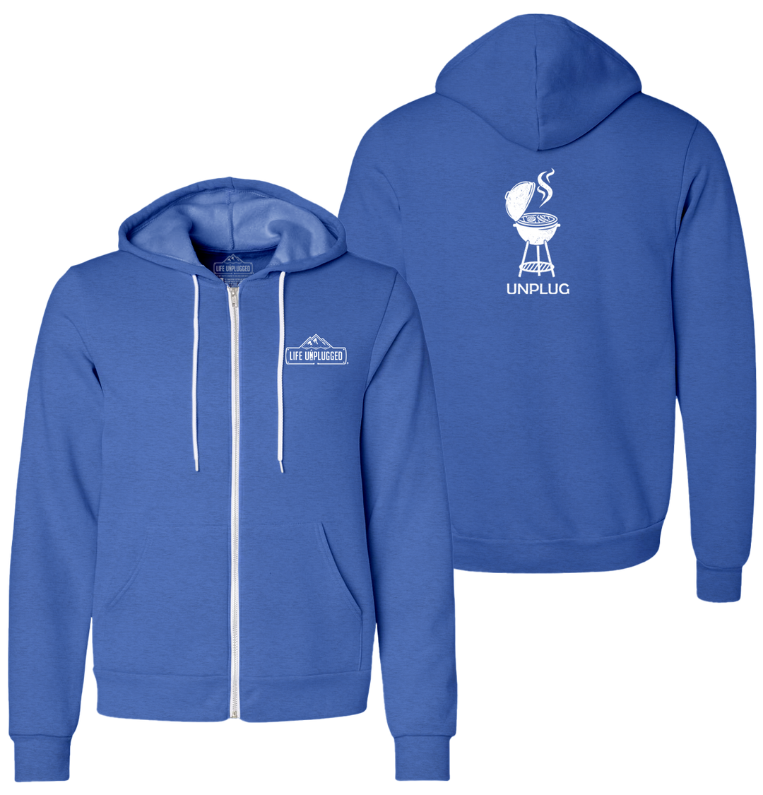 GRILLING Supersoft Midweight Zip Up Hoodie