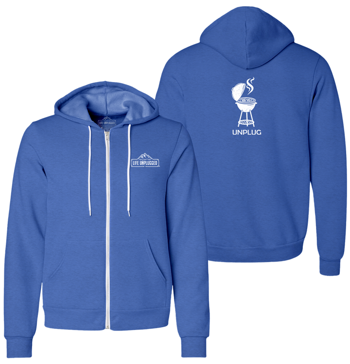 GRILLING Supersoft Midweight Zip Up Hoodie