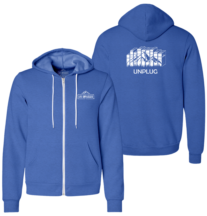 READING Supersoft Midweight Zip Up Hoodie