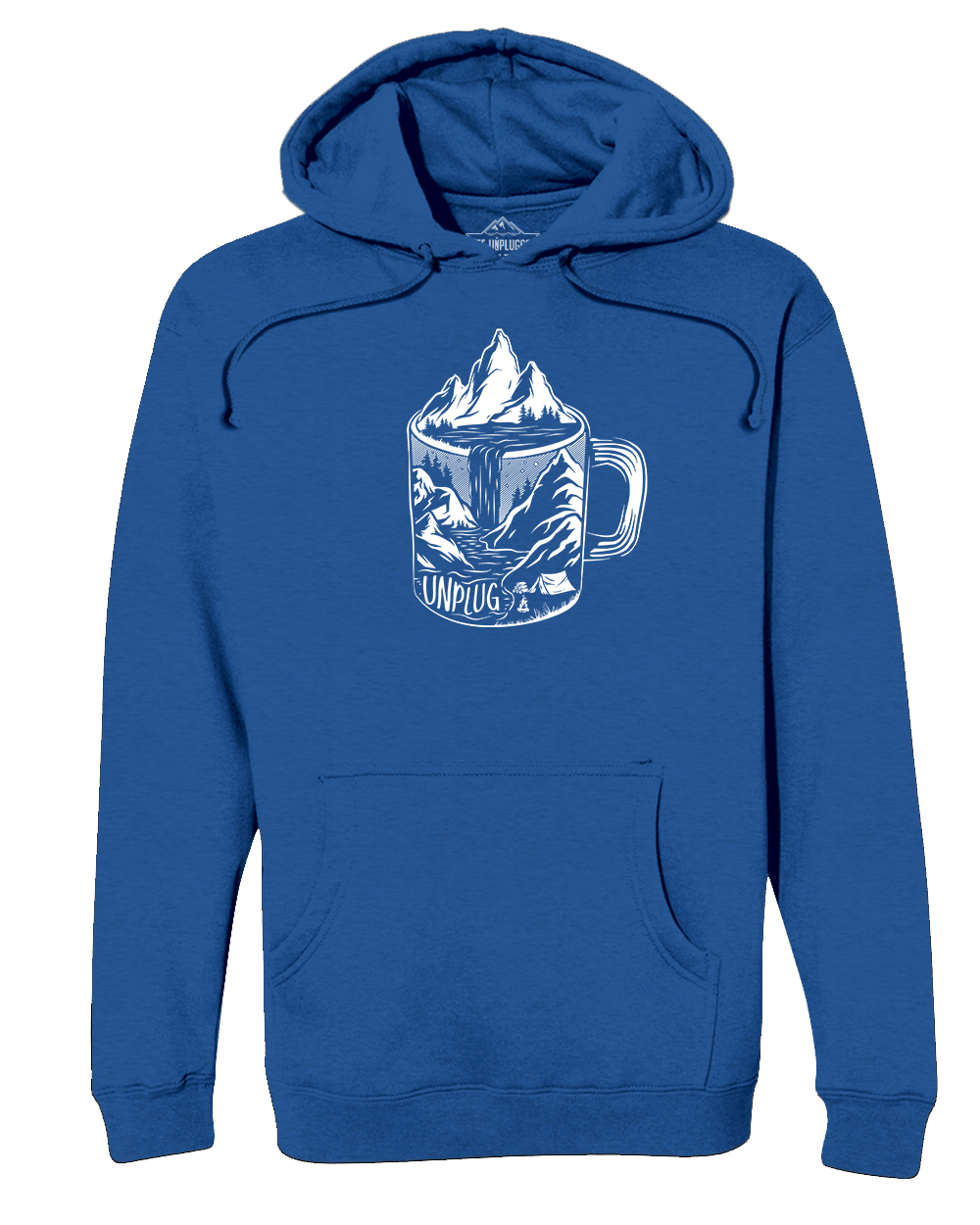 Coffee Mountain Scene Heavyweight Hoodie