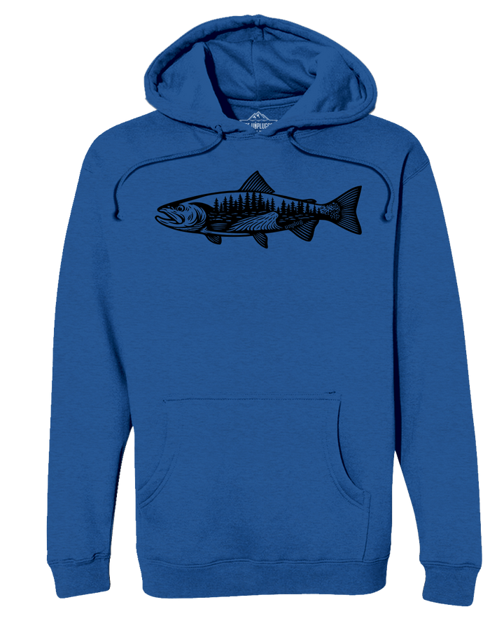 WOODLAND TROUT Heavyweight Hoodie