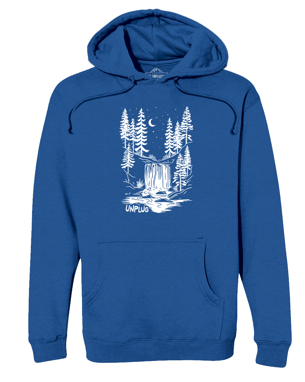 WATERFALL UNDER THE STARS Heavyweight Hoodie