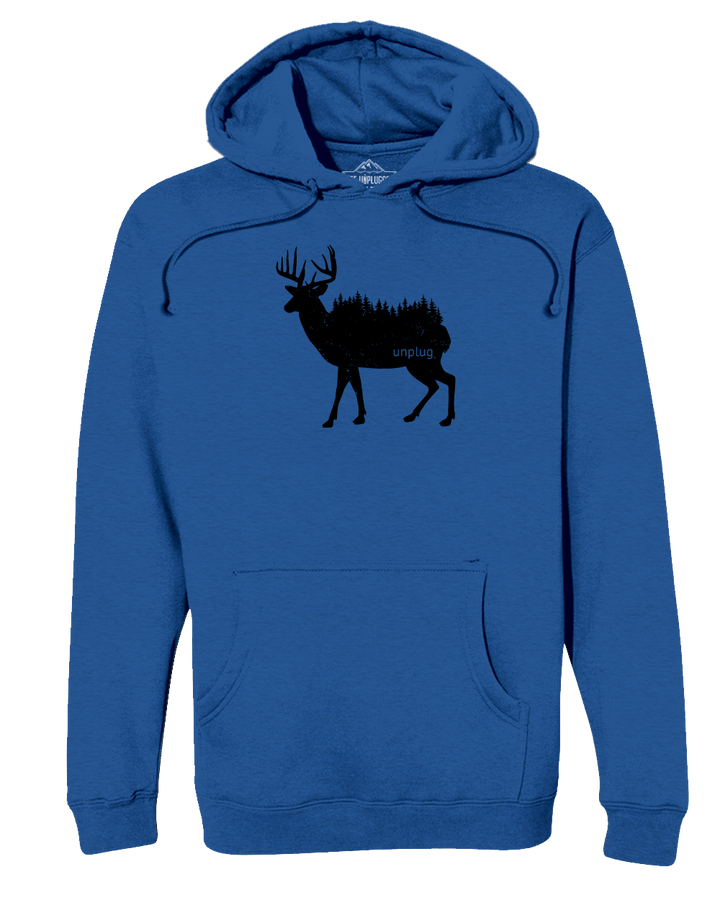 Deer In The Trees Heavyweight Hoodie
