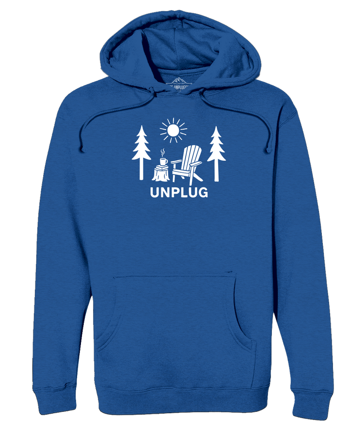 READING IN THE WOODS Heavyweight Hoodie